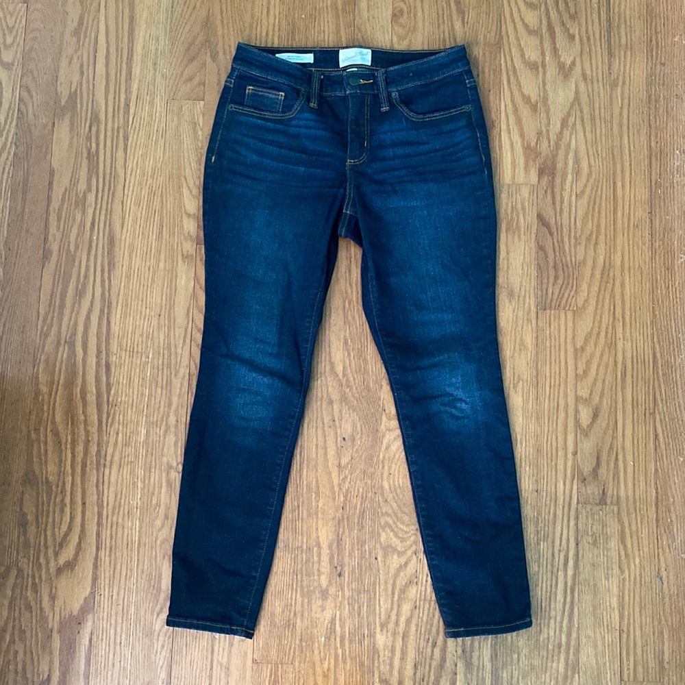 Skinny Jeans, Dark Blue Wash